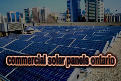 commercial solar panels ontario