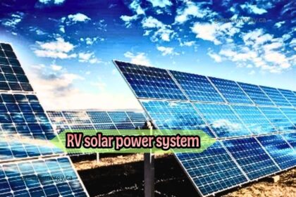 RV solar power system