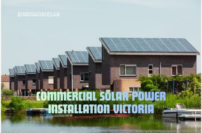 commercial solar power installation victoria