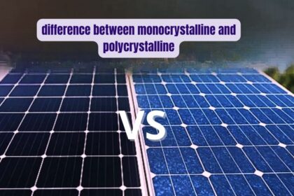 difference between monocrystalline and polycrystalline