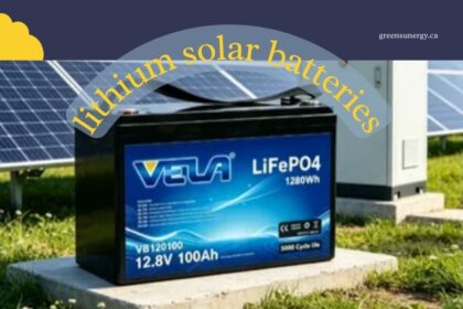 lithium solar batteries