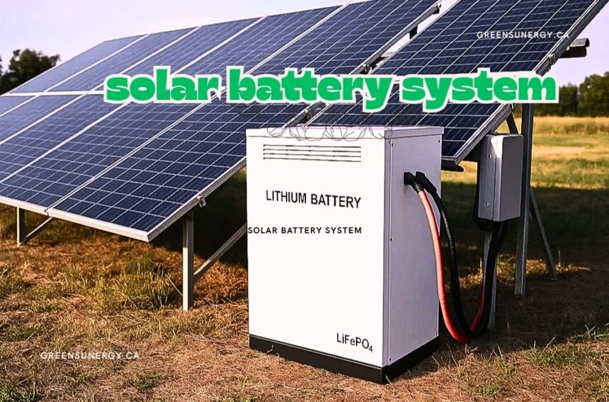 solar battery system