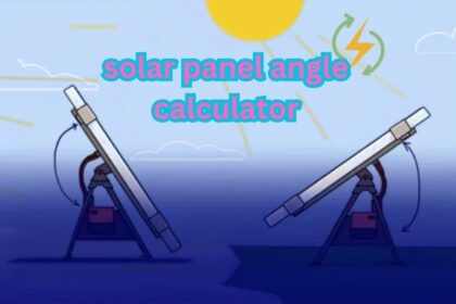 solar panel angle calculator