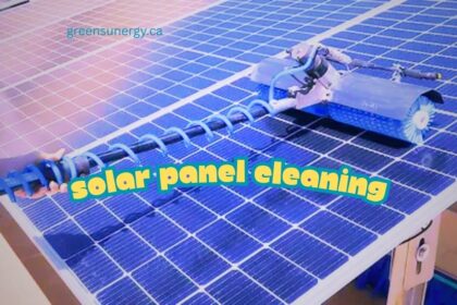 solar panel cleaning