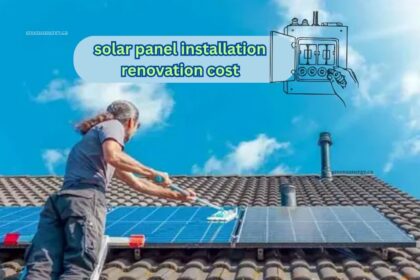 solar panel installation renovation cost