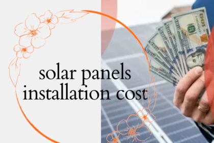 solar panels installation cost