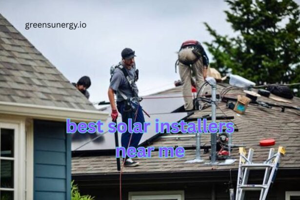 best solar installers near me
