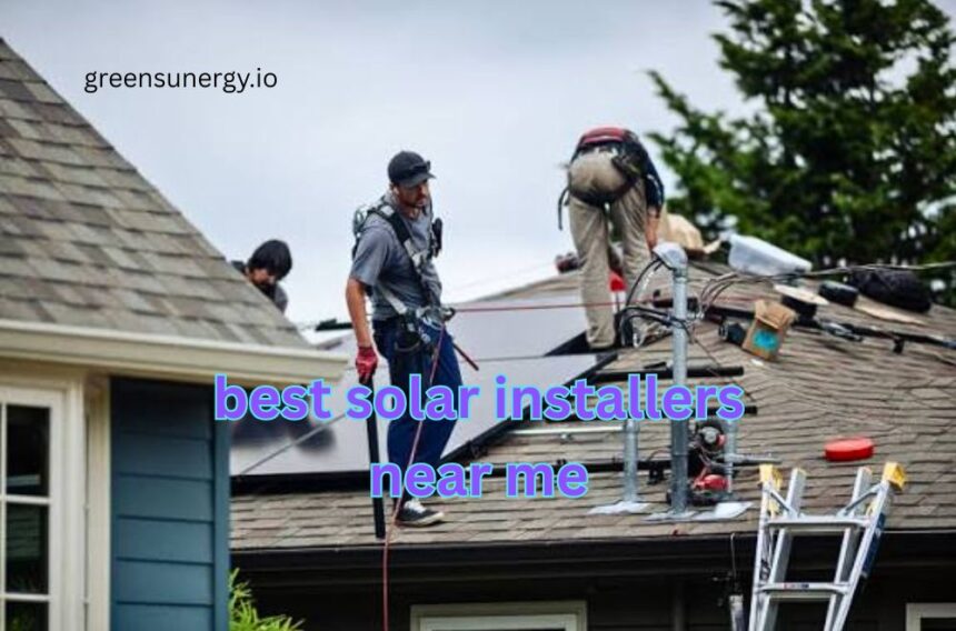 best solar installers near me