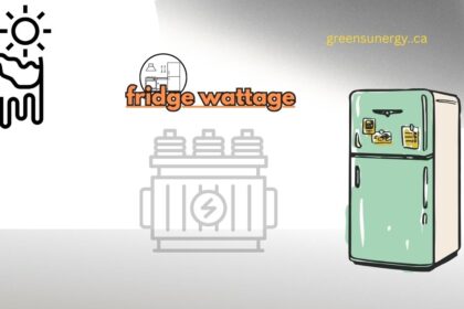 fridge wattage