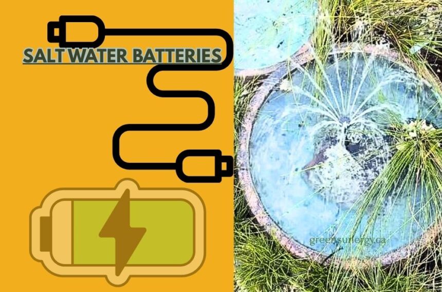 salt water batteries