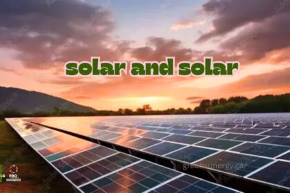 solar and solar