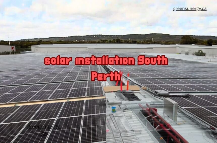 solar installation South Perth
