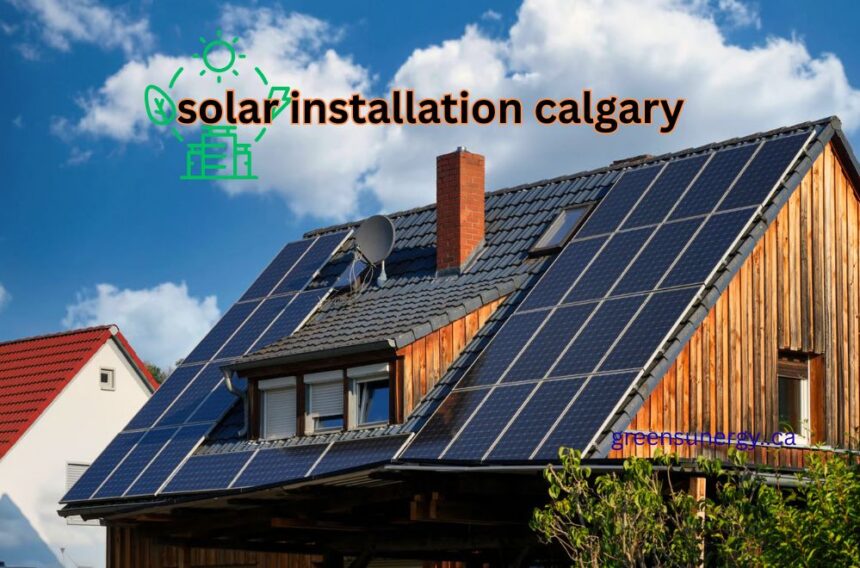 solar installation calgary