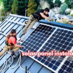 solar panel instalation