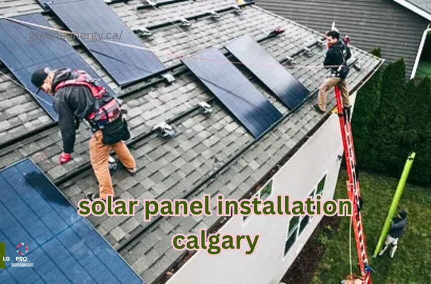 solar panel installation calgary