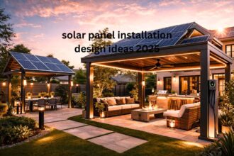 solar panel installation design ideas 2025