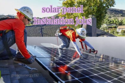 solar panel installation jobs