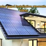 solar panel installation renovation ideas