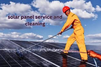 solar panel service and cleaning