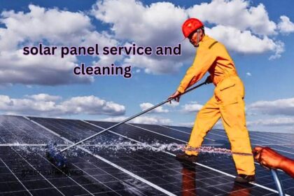 solar panel service and cleaning