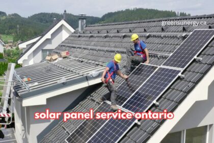 solar panel service ontario